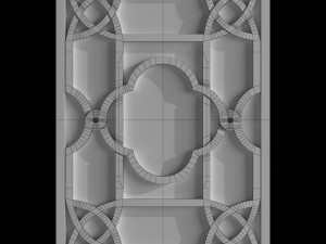 geometric ornament of the east-02 3D Model