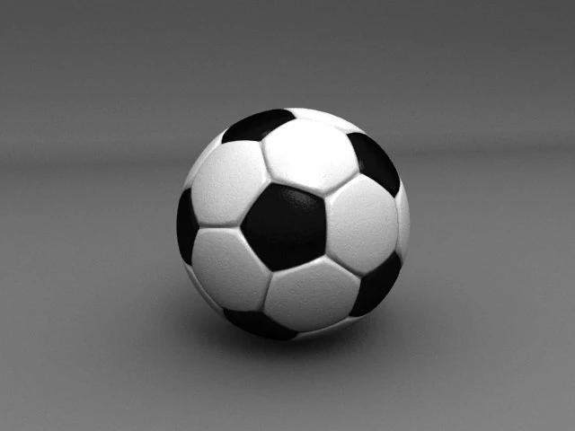 soccer ball 3D Model .c4d .max .obj .3ds .fbx .stl .blend 