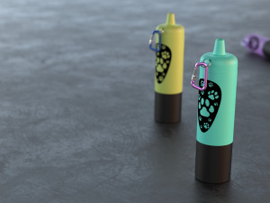 canine bottle 3D Model