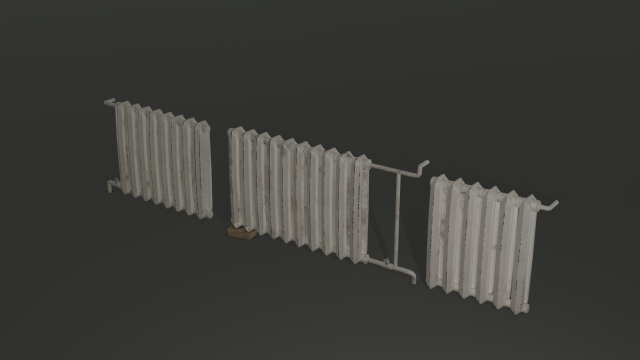 radiators 3Dモデル .c4d .max .obj .3ds .fbx .stl .blend 