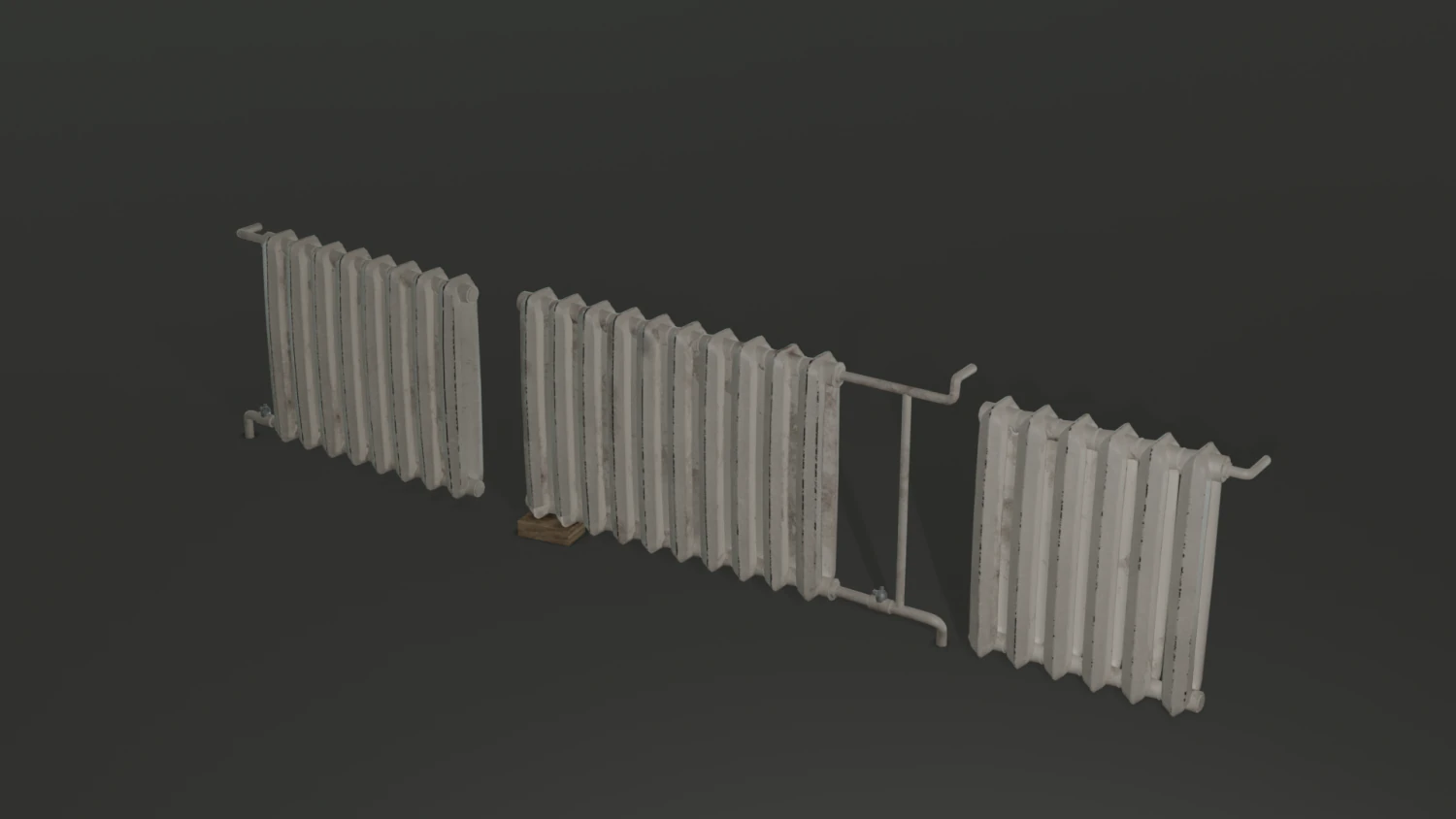 radiators 3D Model .c4d .max .obj .3ds .fbx .stl .blend