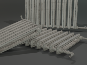 radiators 3Dモデル