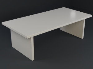 white table 3D मॉडल