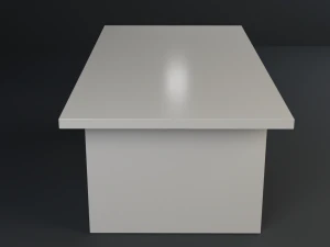 white table 3D Model