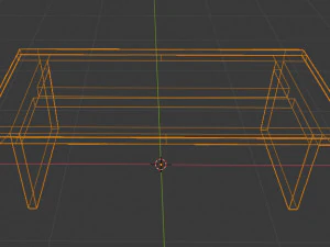 white table 3D Model