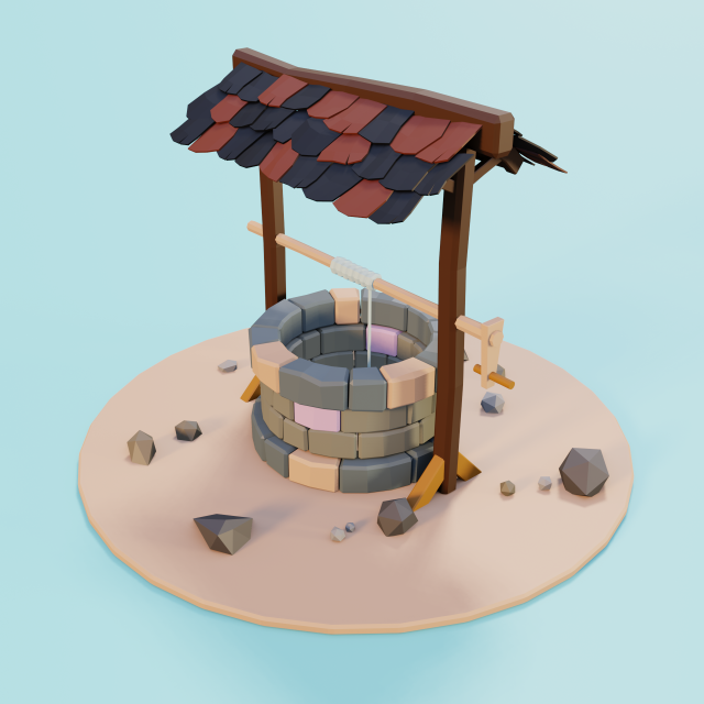 well fabulous 3D 模型 .c4d .max .obj .3ds .fbx .stl .blend