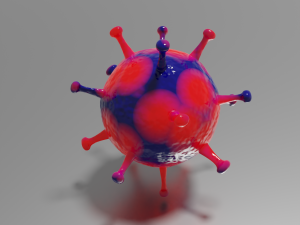 covid-19 3D Model