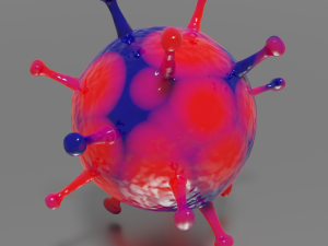covid-19 3D Model