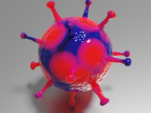 covid-19 3D Model