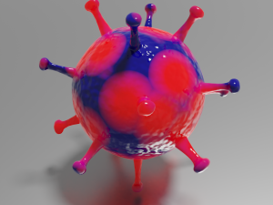 covid-19 3D Model
