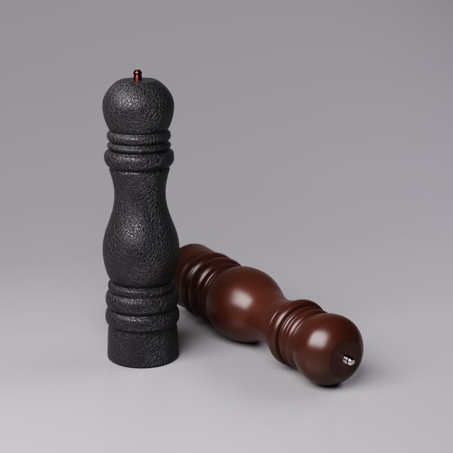 spice mill Modèle 3D .c4d .max .obj .3ds .fbx .stl .blend 