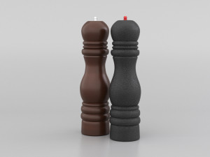 spice mill Modèle 3D