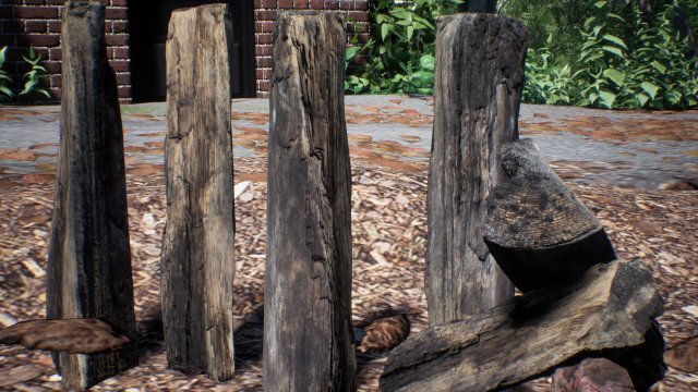 Firewood 3D-Modell .c4d .max .obj .3ds .fbx .stl .blend 