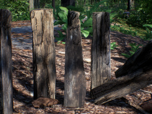 Firewood 3D-Modell