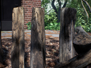 Firewood 3D-Modell