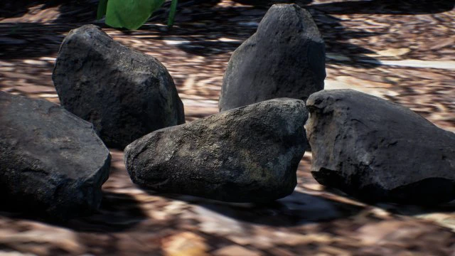 Камінь 3D Модель .c4d .max .obj .3ds .fbx .stl .blend 