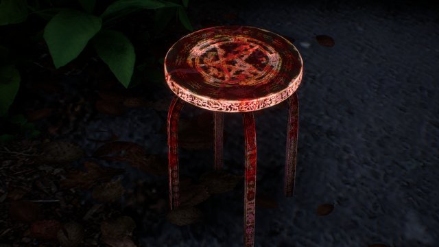 Stool Model 3D .c4d .max .obj .3ds .fbx .stl .blend 