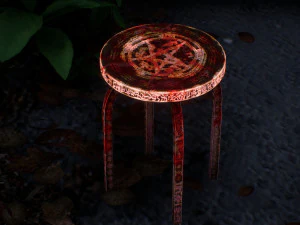 Табурет 3D Модель