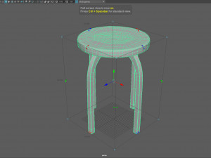 Stool Model 3D