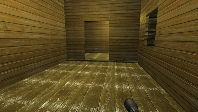 wood house Model 3D .c4d .max .obj .3ds .fbx .stl .blend 