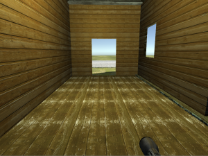 wood house Model 3D