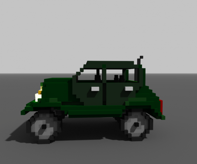 voxel jeep 3D Model .c4d .max .obj .3ds .fbx .stl .blend 