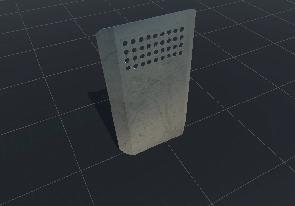 metal shield 3D Model .c4d .max .obj .3ds .fbx .stl .blend 