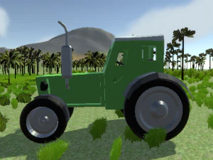 tractor mtz 80 3D Model