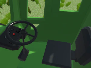 tractor mtz 80 3D Model
