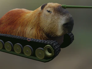 tangki capy Model 3D