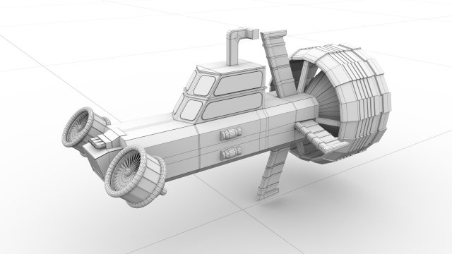 air Modelo 3D .c4d .max .obj .3ds .fbx .stl .blend 