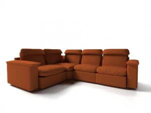 divano ad angolo Modello 3D