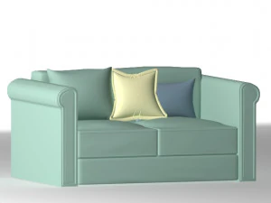 divano strutturato Modello 3D