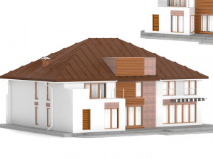 houseberg home 21 Modelo 3D