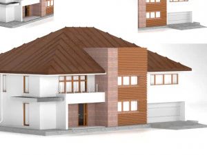 Хаусберг, дом 22 3D Модель