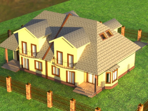 houseberg house 24 Modelo 3D