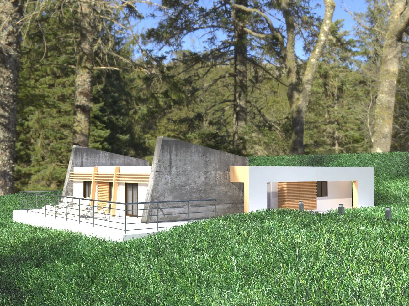 houseberg villa 28 3D Model .c4d .max .obj .3ds .fbx .stl .blend 