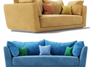 sof&aacute; moderno &aacute;ria Modelo 3D