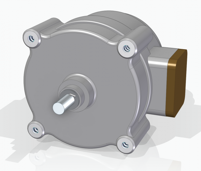 russian reversible motor rd-09 3D मॉडल .c4d .max .obj .3ds .fbx .stl .blend 