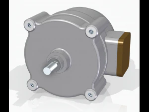 Russischer Wendemotor RD-09 3D Modell