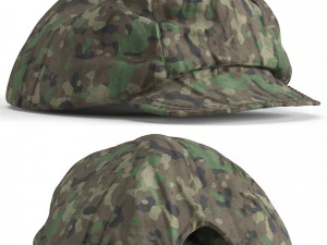 thrasher hat collection 01 3D Model