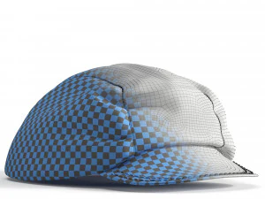 thrasher hat collection 01 3D Model