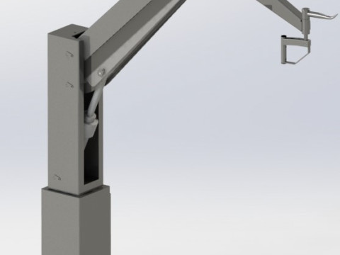 Meat Loading Arm Mechanism 3Dモデル