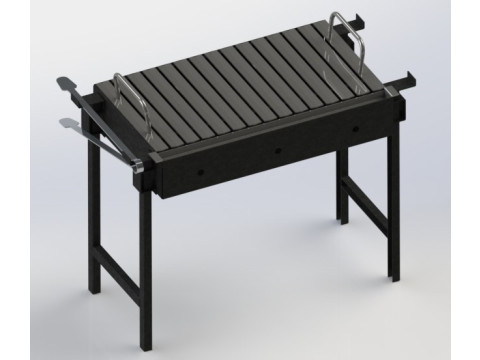 Portable Barbecue - 01 3Dモデル