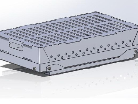 Portable Barbecue - 02 Model 3D