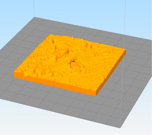 bridge on the moon 3D Print Model .c4d .max .obj .3ds .fbx .stl .blend 
