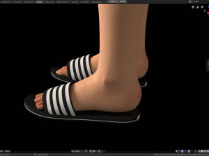 stylized girl character modeling for blender cycles and eevee - amy girl style 1 Modelo 3D