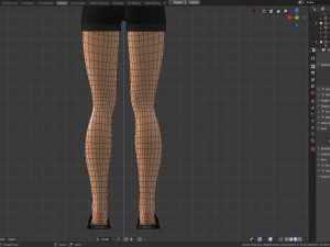 stylized girl character modeling for blender cycles and eevee - amy girl style 1 Modelo 3D