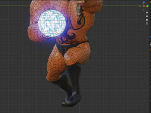 rigged - stylized character man - hecxa - blender cycles and eevee Modèle 3D