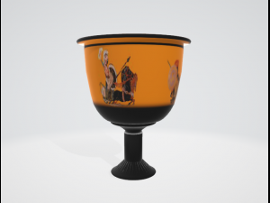 greek vase 3D Модель